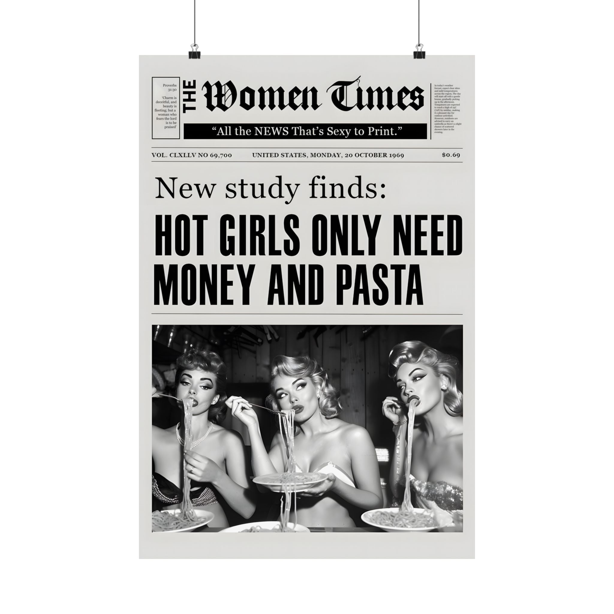 Retro Pasta Gazette