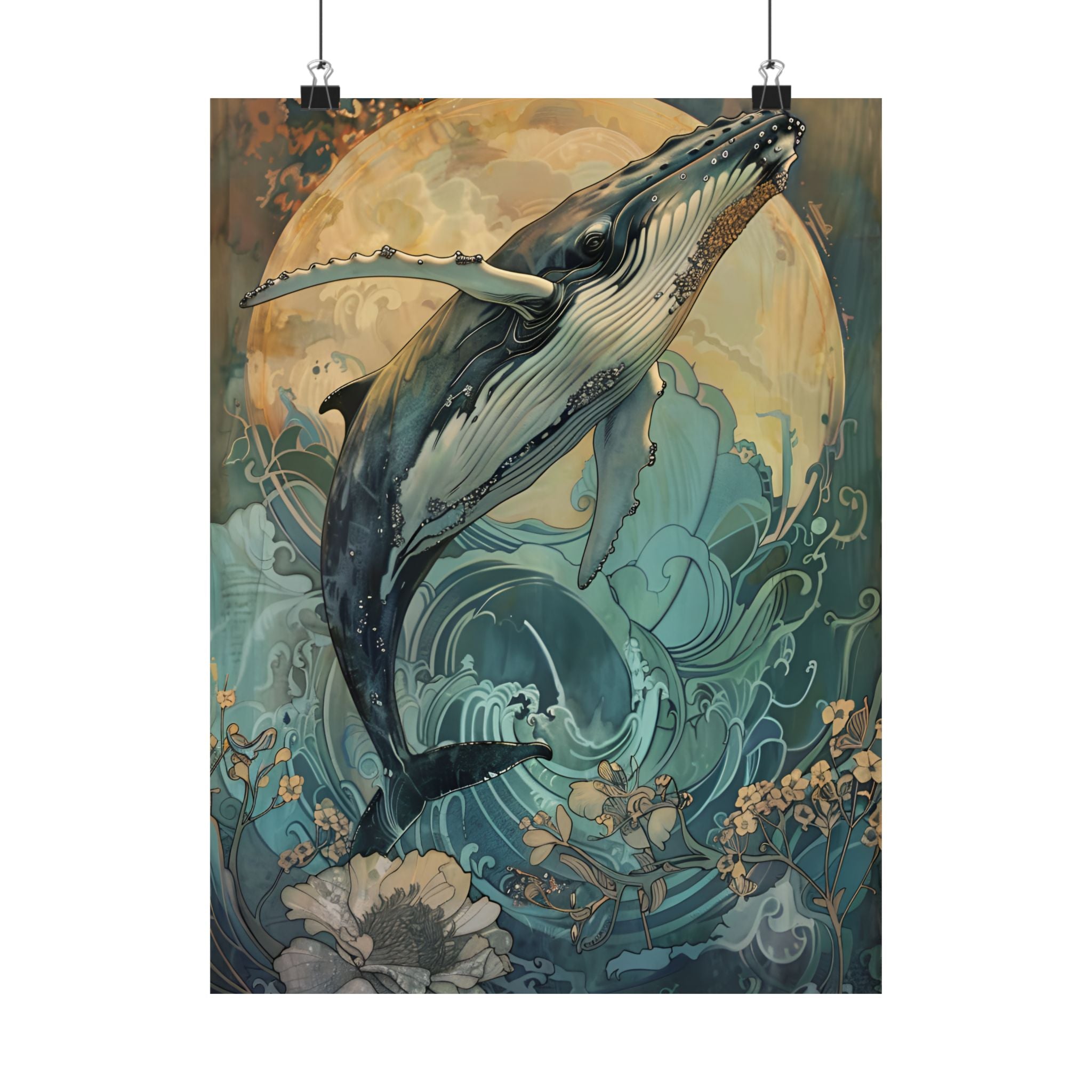 Moonrise Humpback Bloom