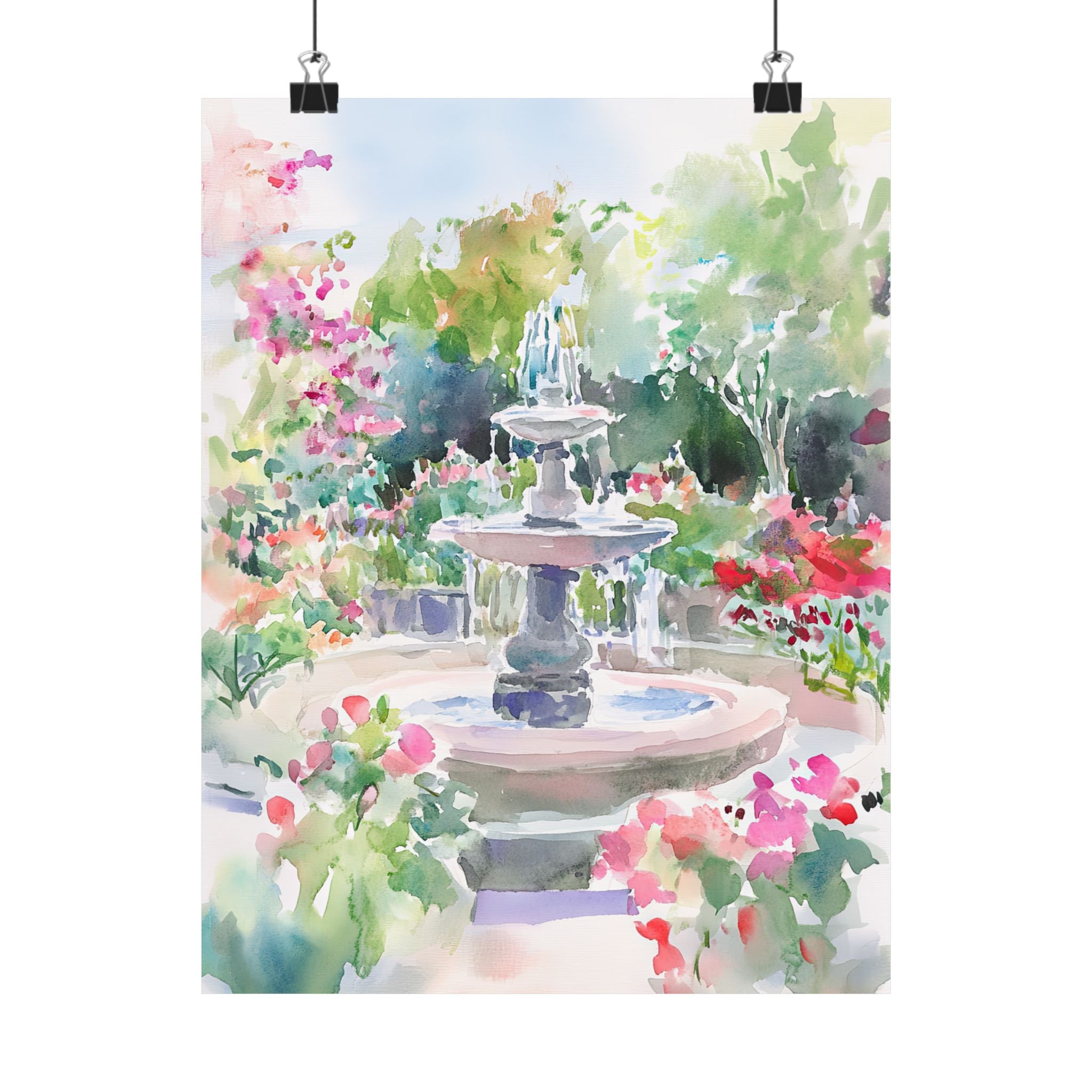 Charleston Garden Fountain View