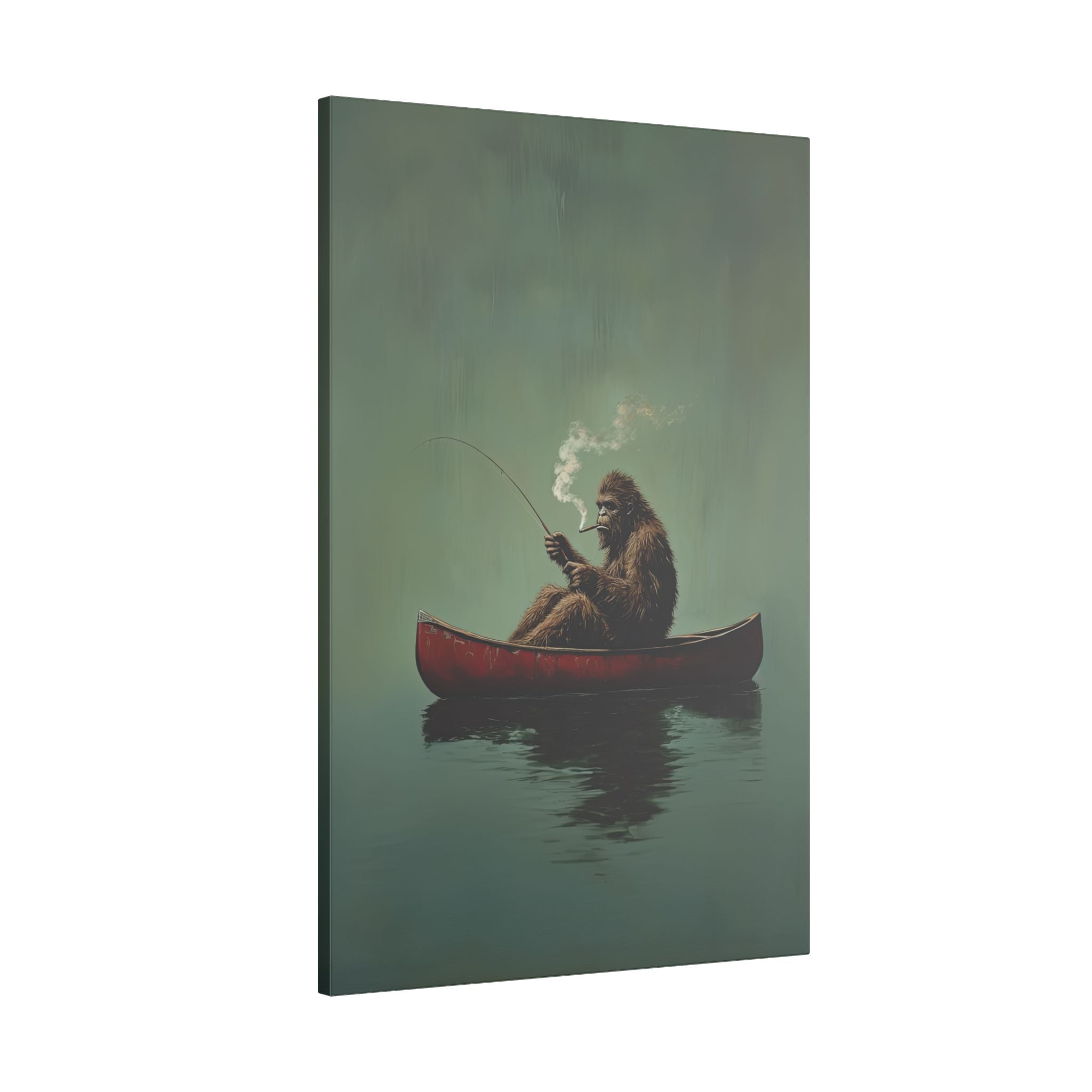 .75" Matte Canvas - Bigfoot Canoe Adventure