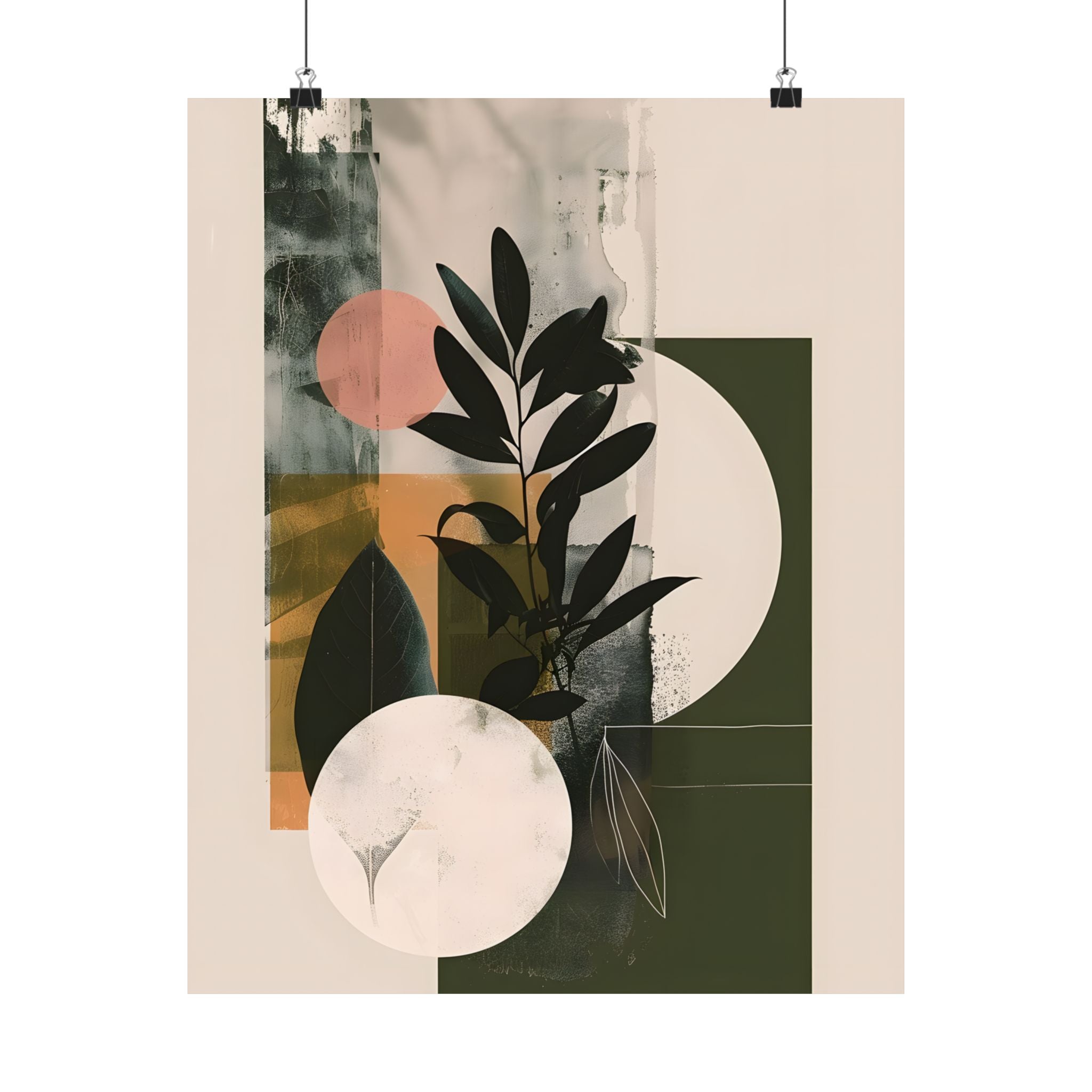 Earthy Geometric Botanicals