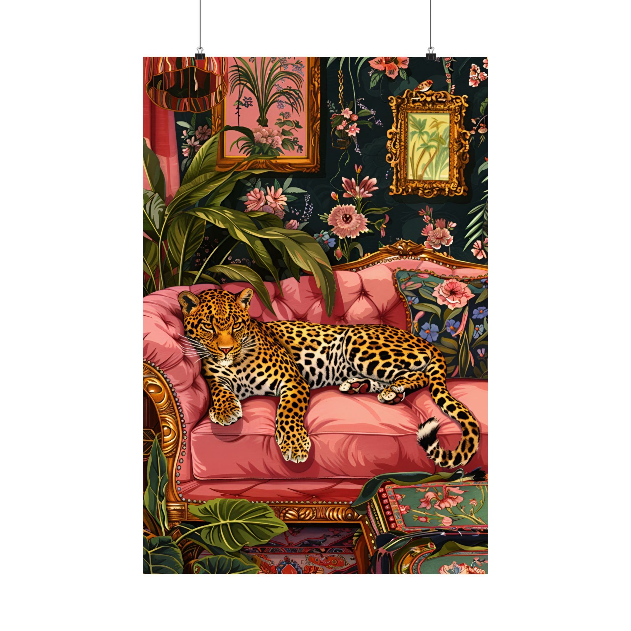 Leopard Lounge in Bloom