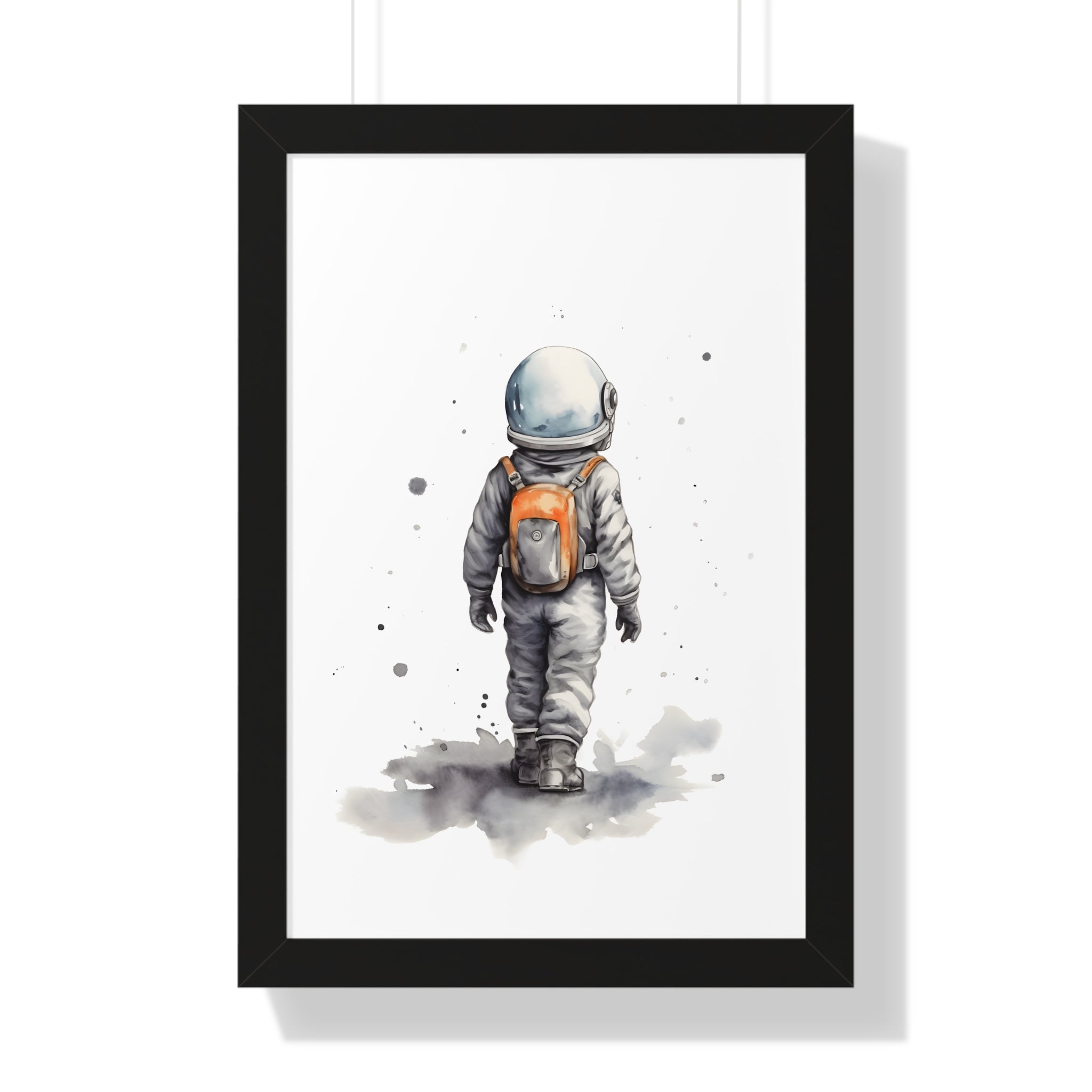 Framed Paper Print - Backpack to the Stars