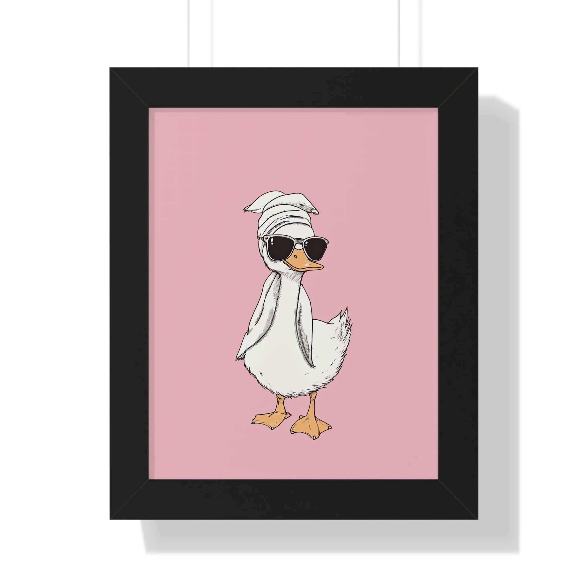 Framed Paper Print - Sassy Duck Retreat
