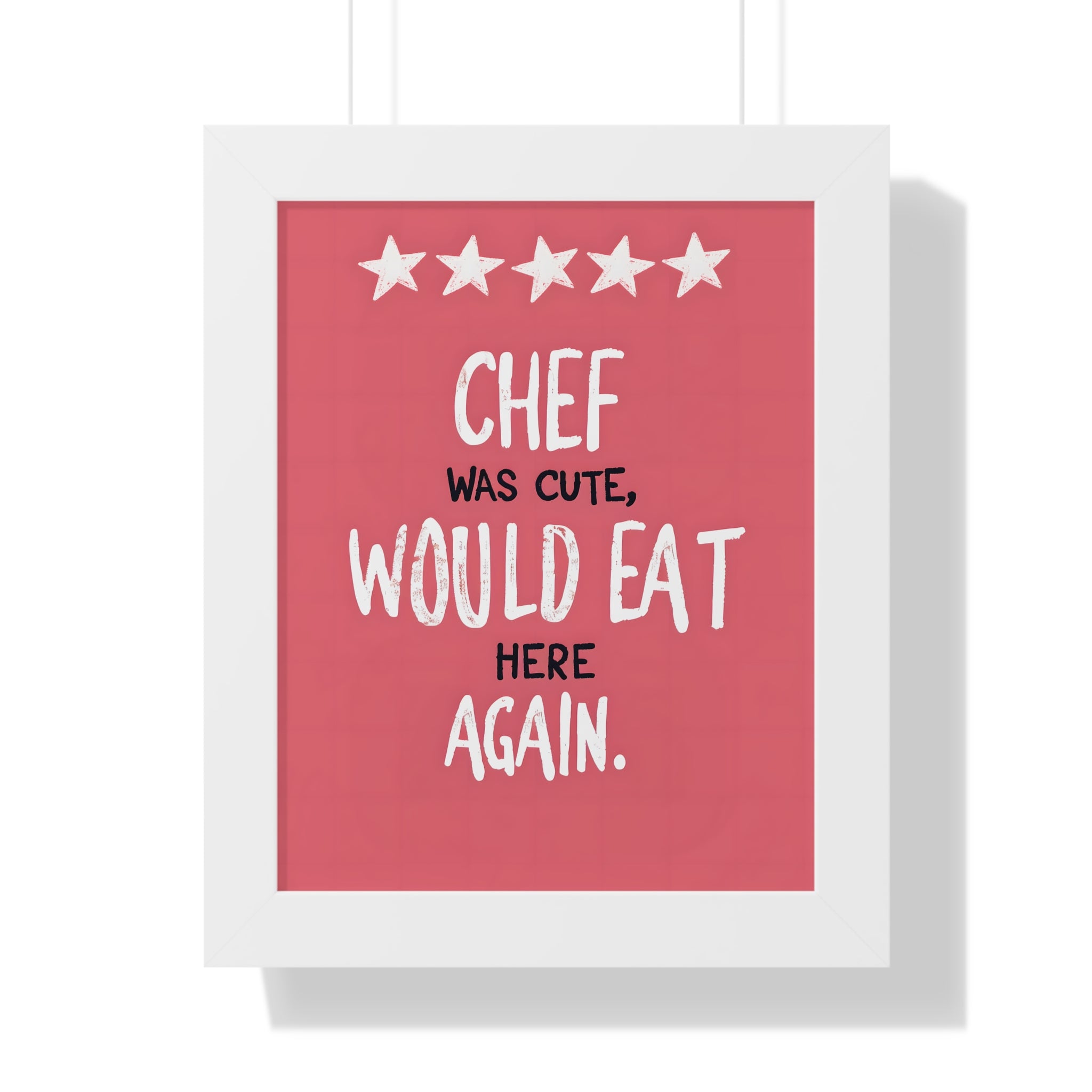 Framed Paper Print - Chef’s Charm