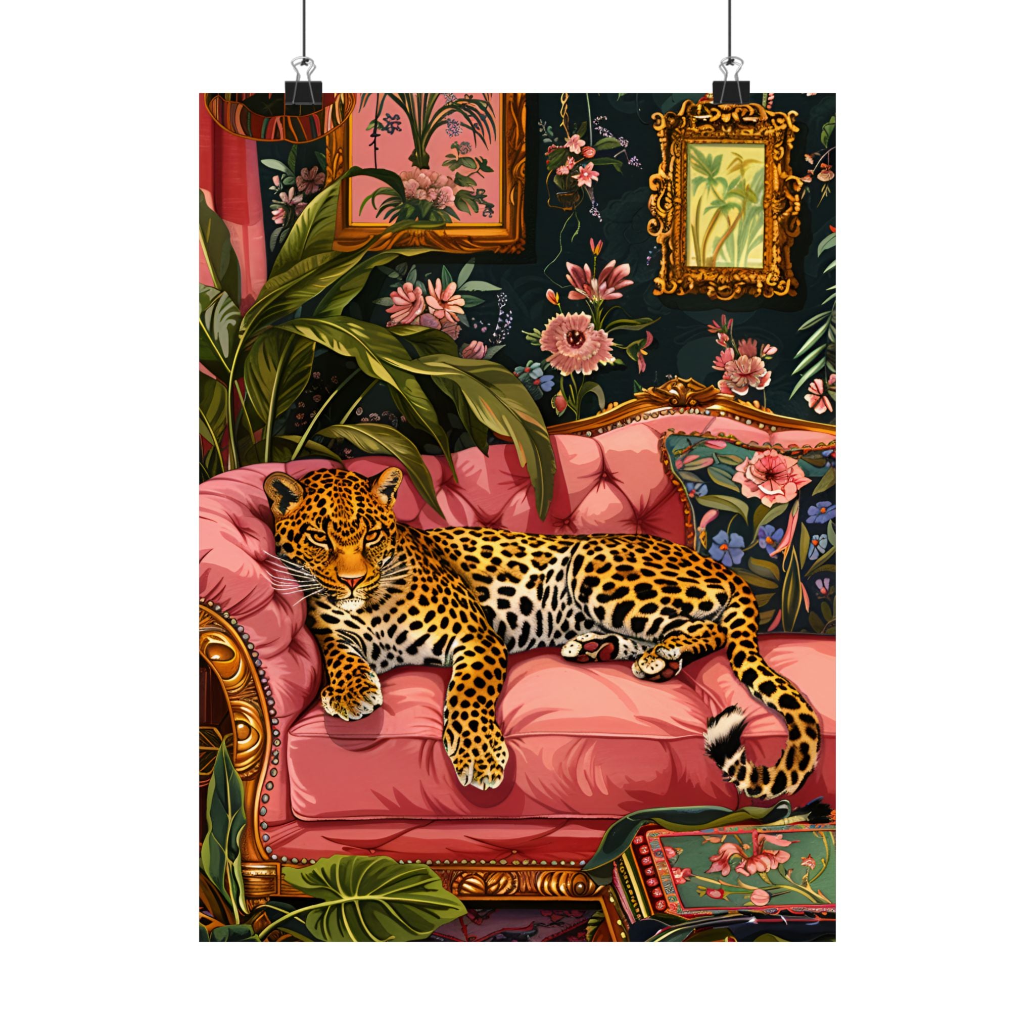 Leopard Lounge in Bloom