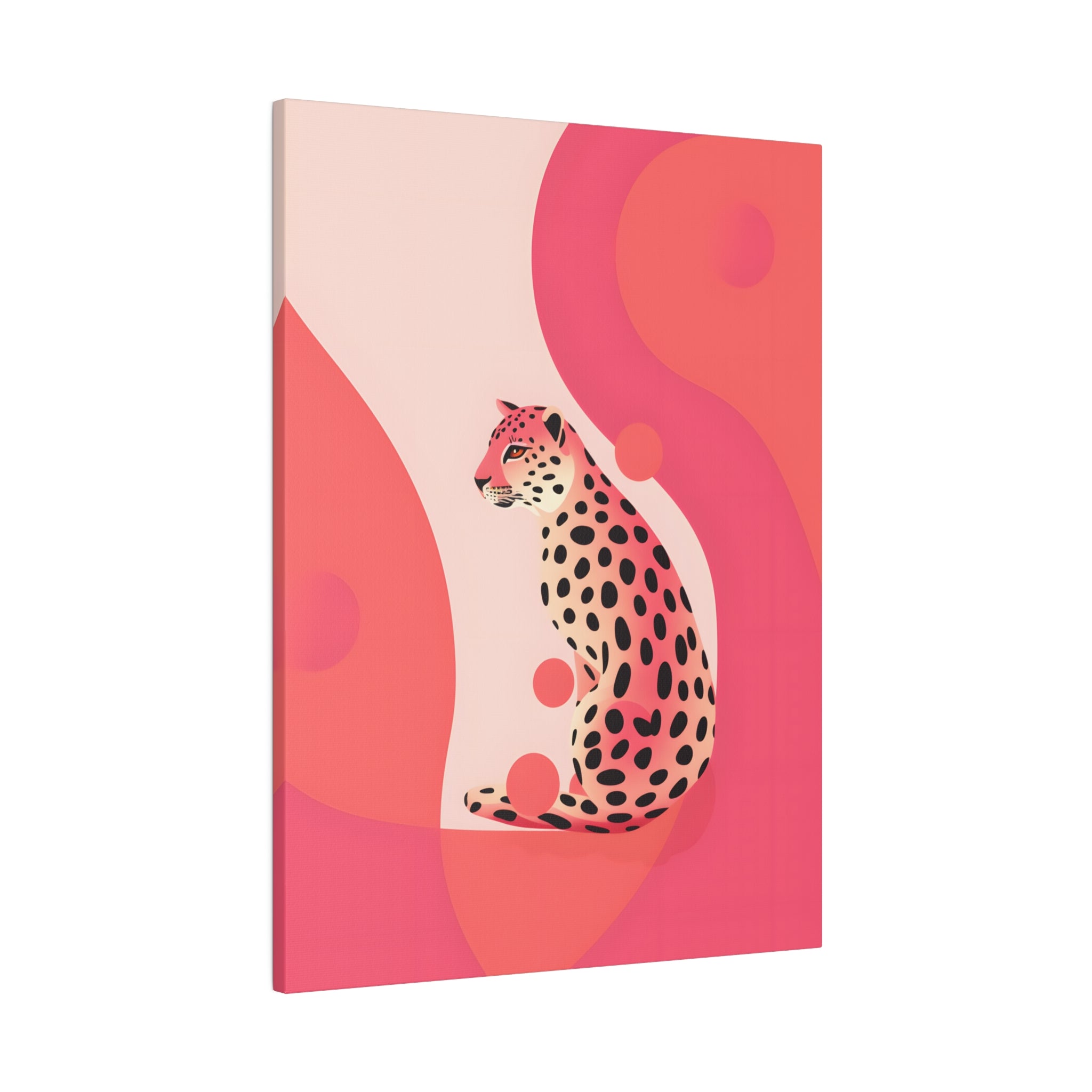 .75" Matte Canvas - Cheetah&