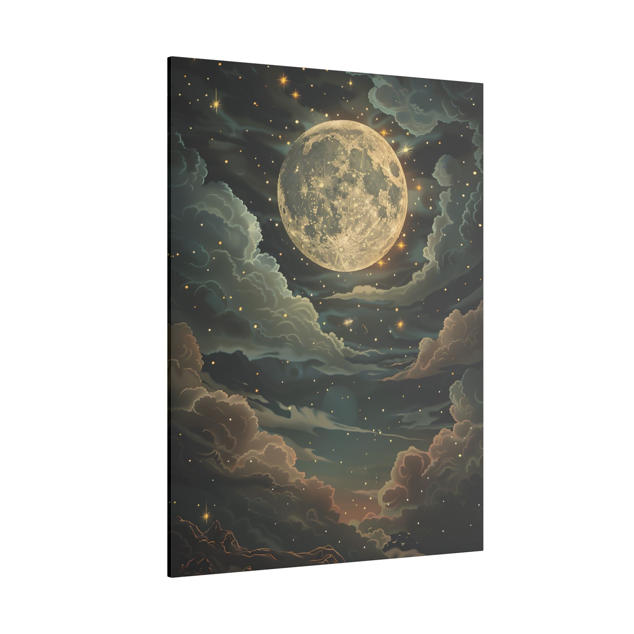 .75" Matte Canvas - Enchanting Lunar Glow