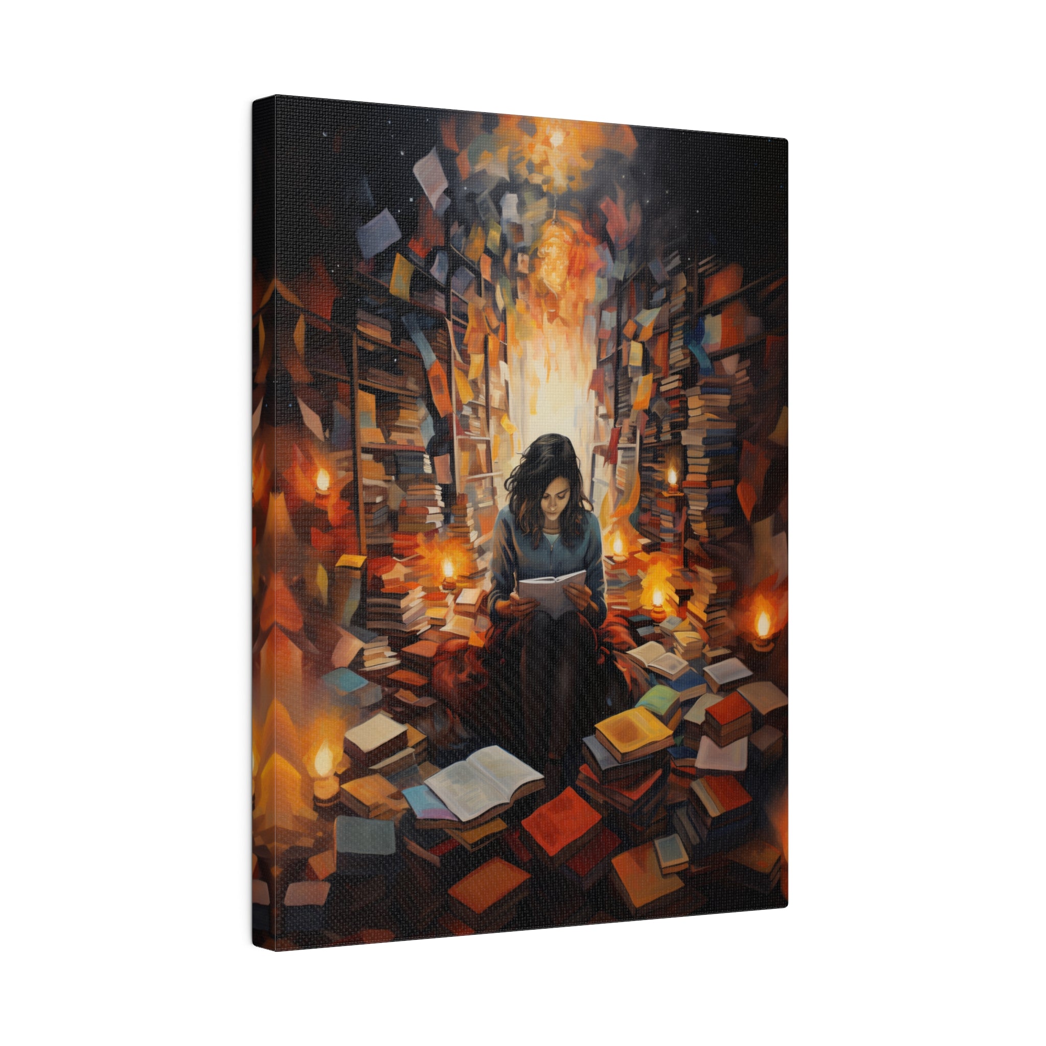 .75" Matte Canvas - The Sanctuary of Stories