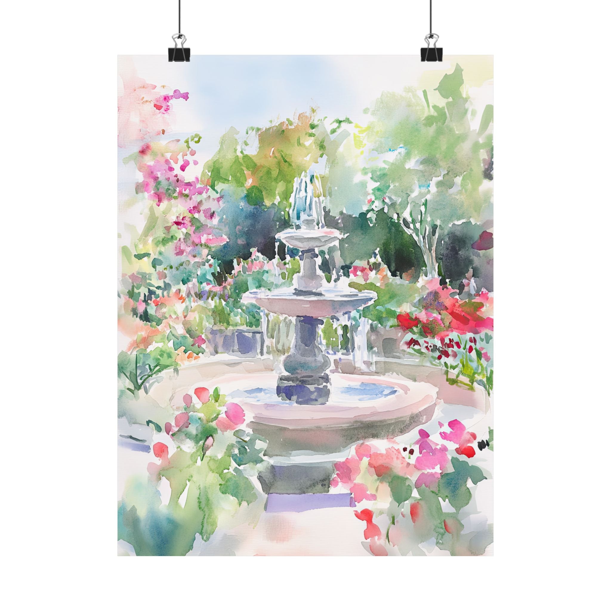 Charleston Garden Fountain View