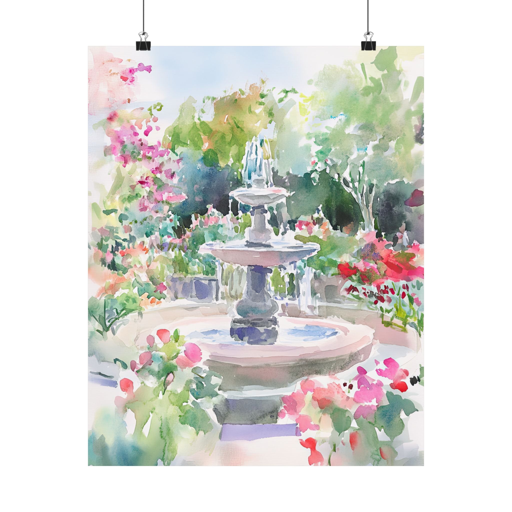 Charleston Garden Fountain View