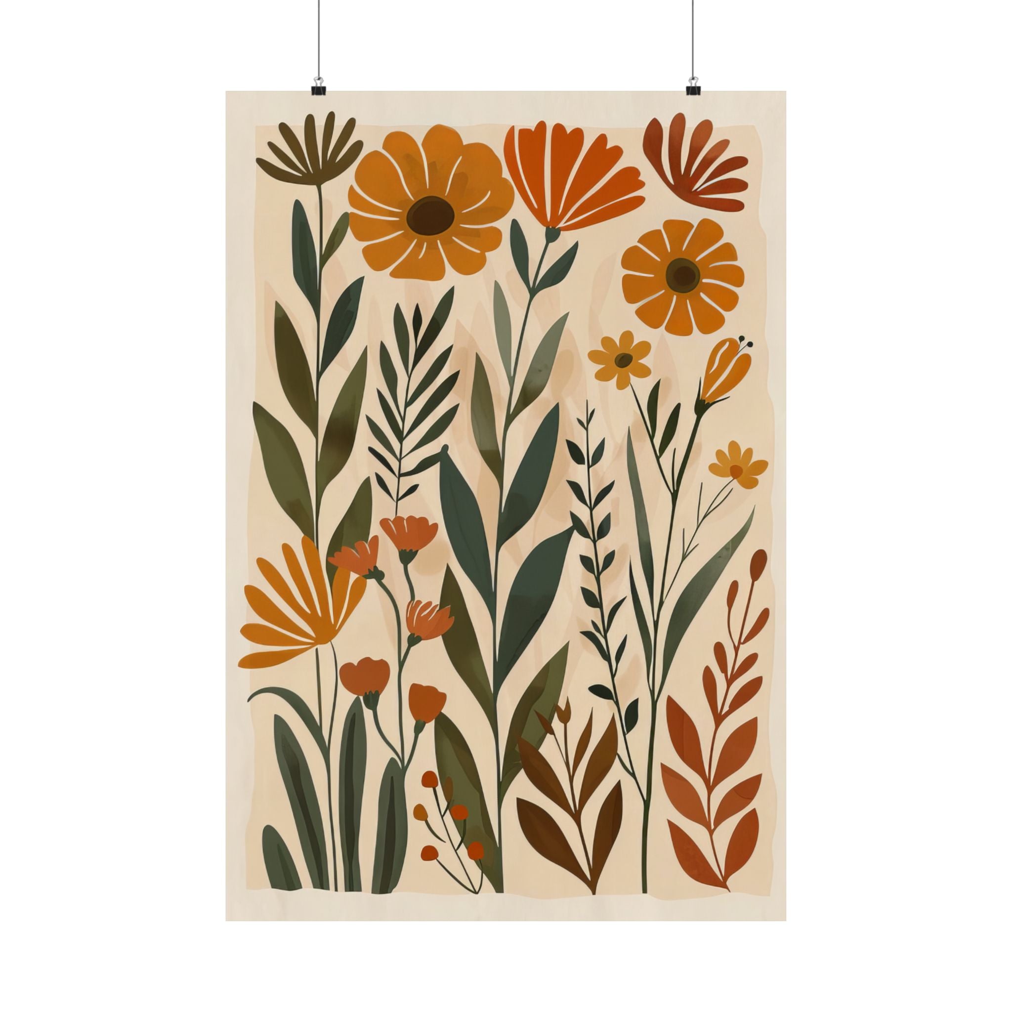 Golden Meadow Boho Blooms