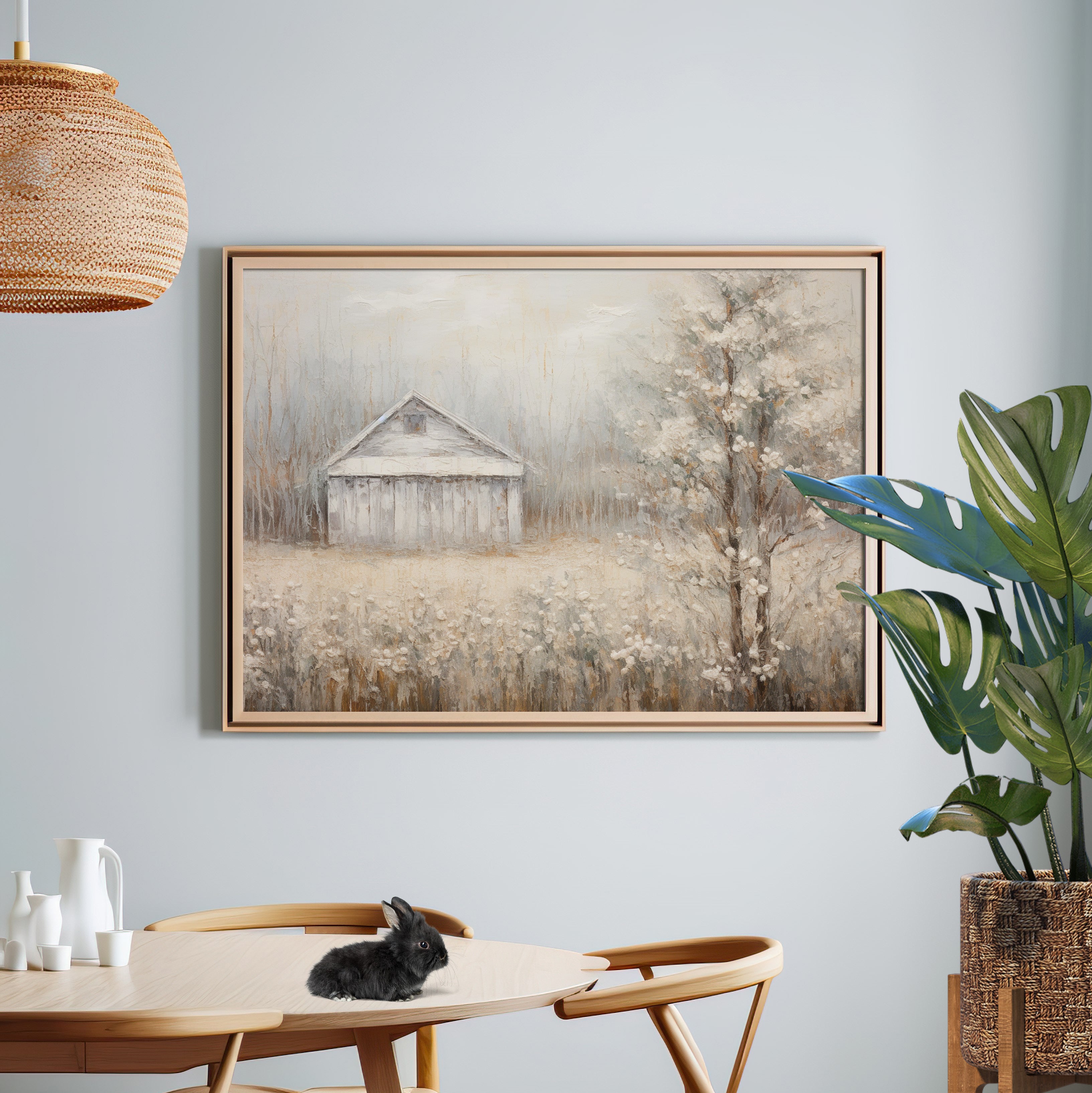 Whispers of Winter Barn