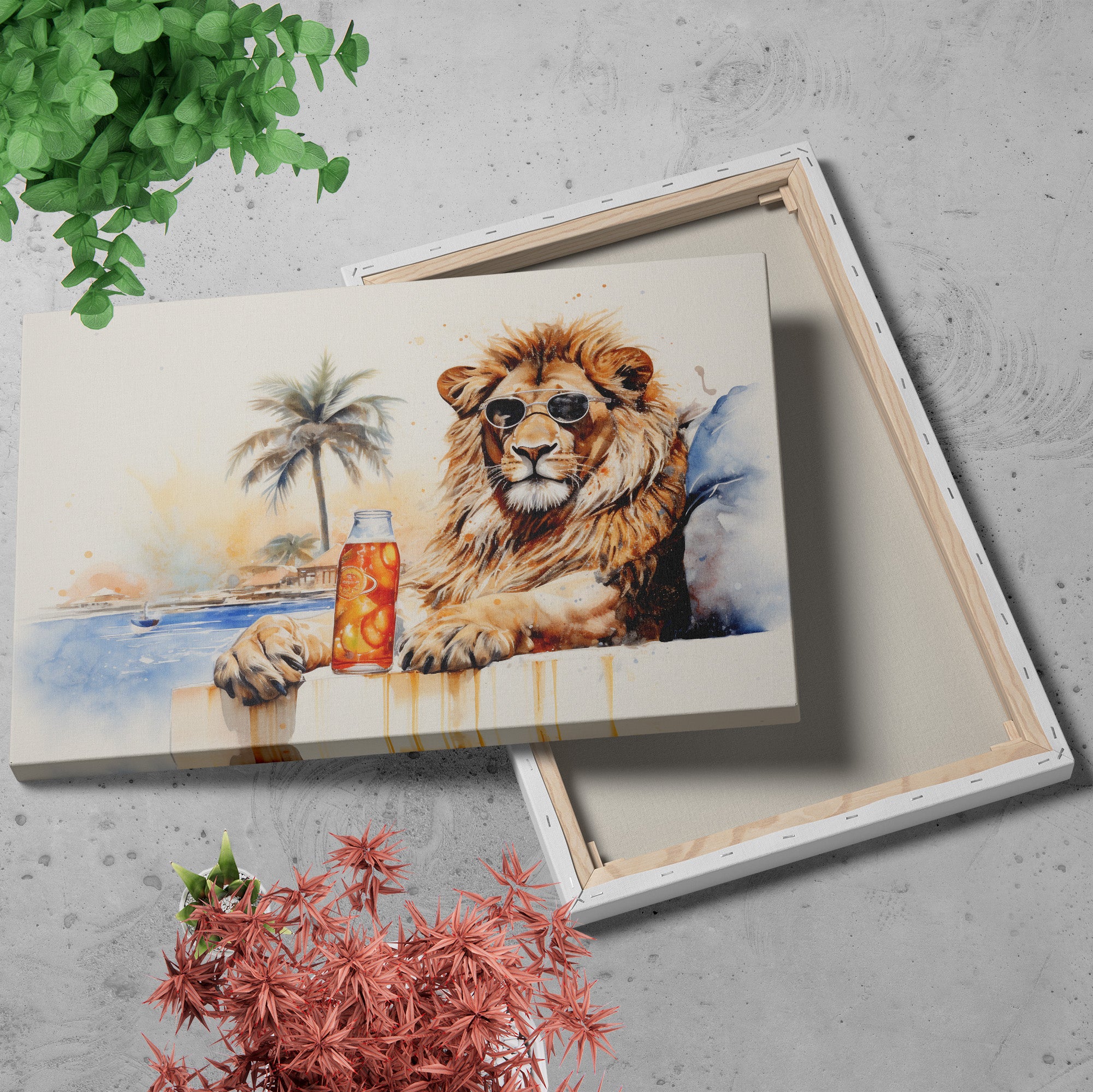 .75" Matte Canvas - Beach King&