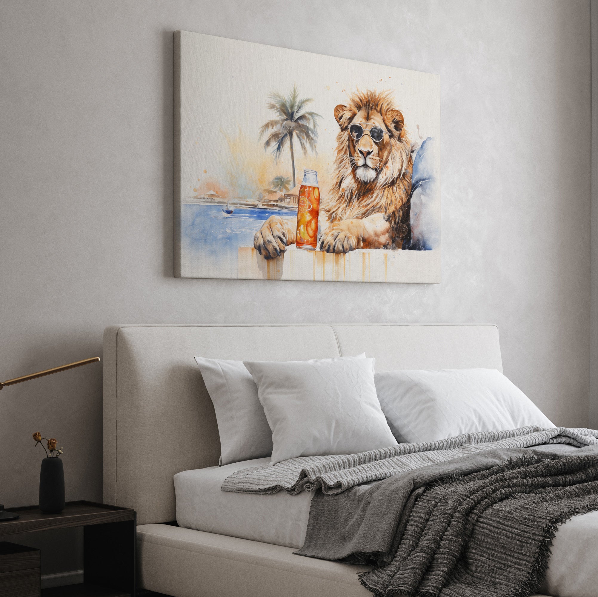 .75" Matte Canvas - Beach King&