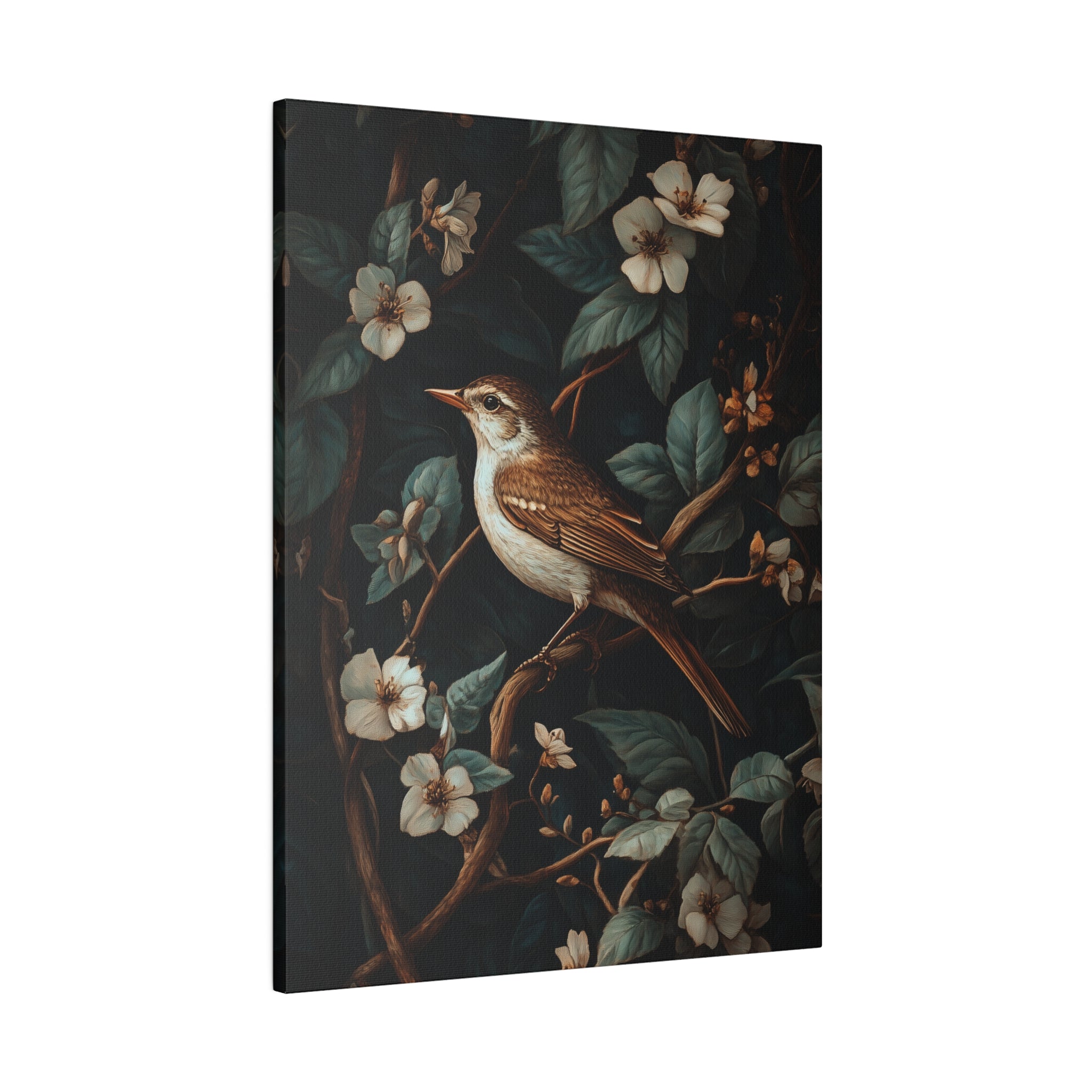 .75" Matte Canvas - Serenade Among Blossoms