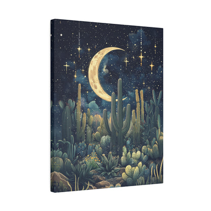 .75&quot; Matte Canvas - Dreamy Desert Night