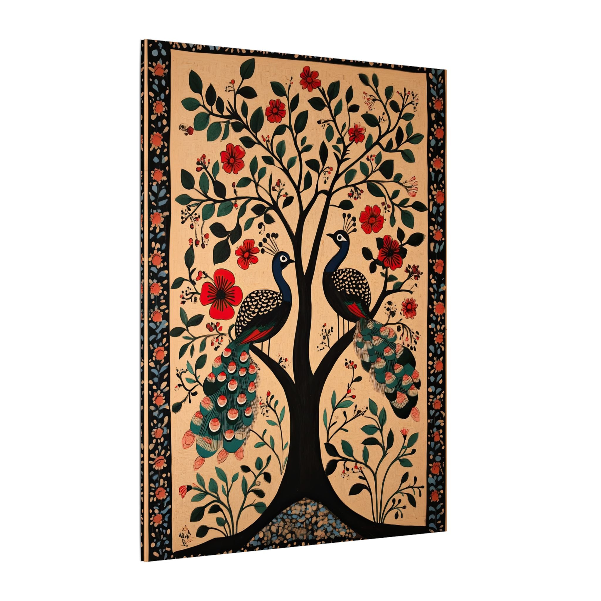 .75" Matte Canvas - Lovers Under Blooming Canopy
