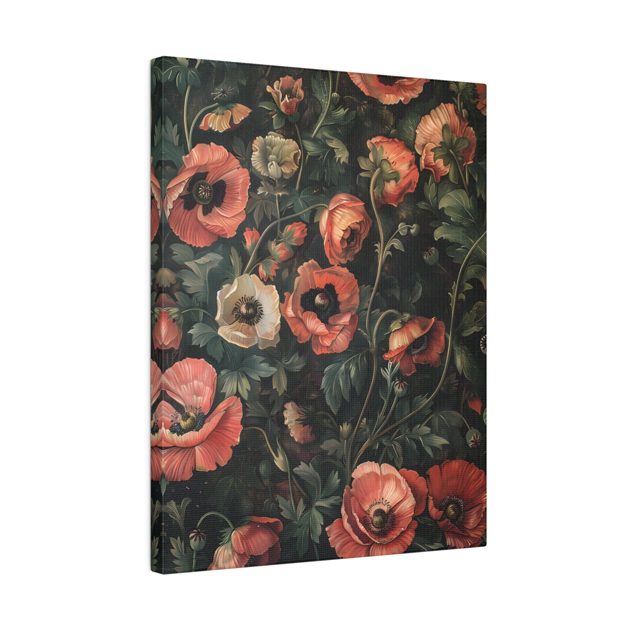 .75&quot; Matte Canvas - Enchanted Poppy Reverie