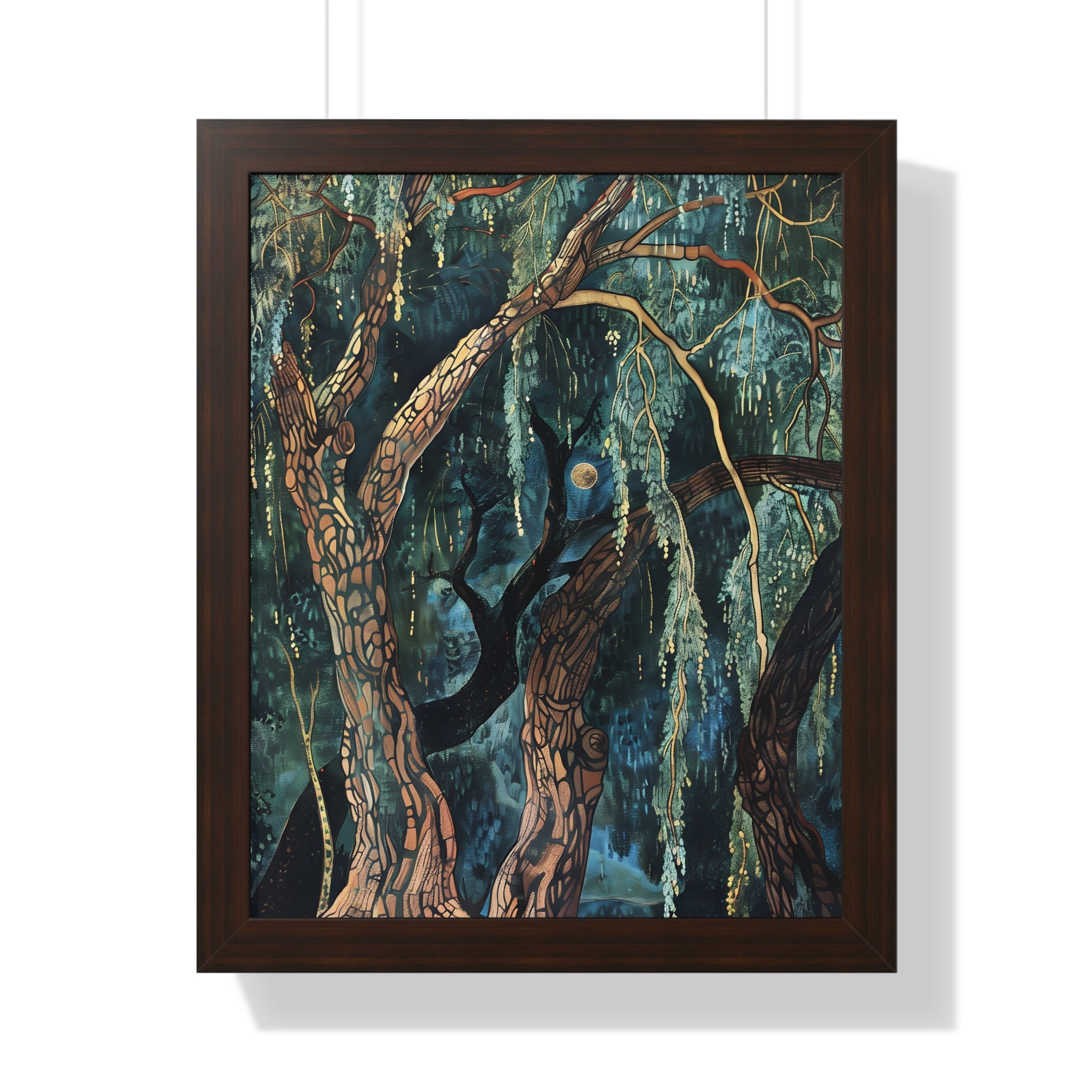 Framed Paper Print - Morris Willow Whispers