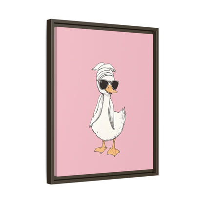 Framed Canvas - Sassy Duck Retreat