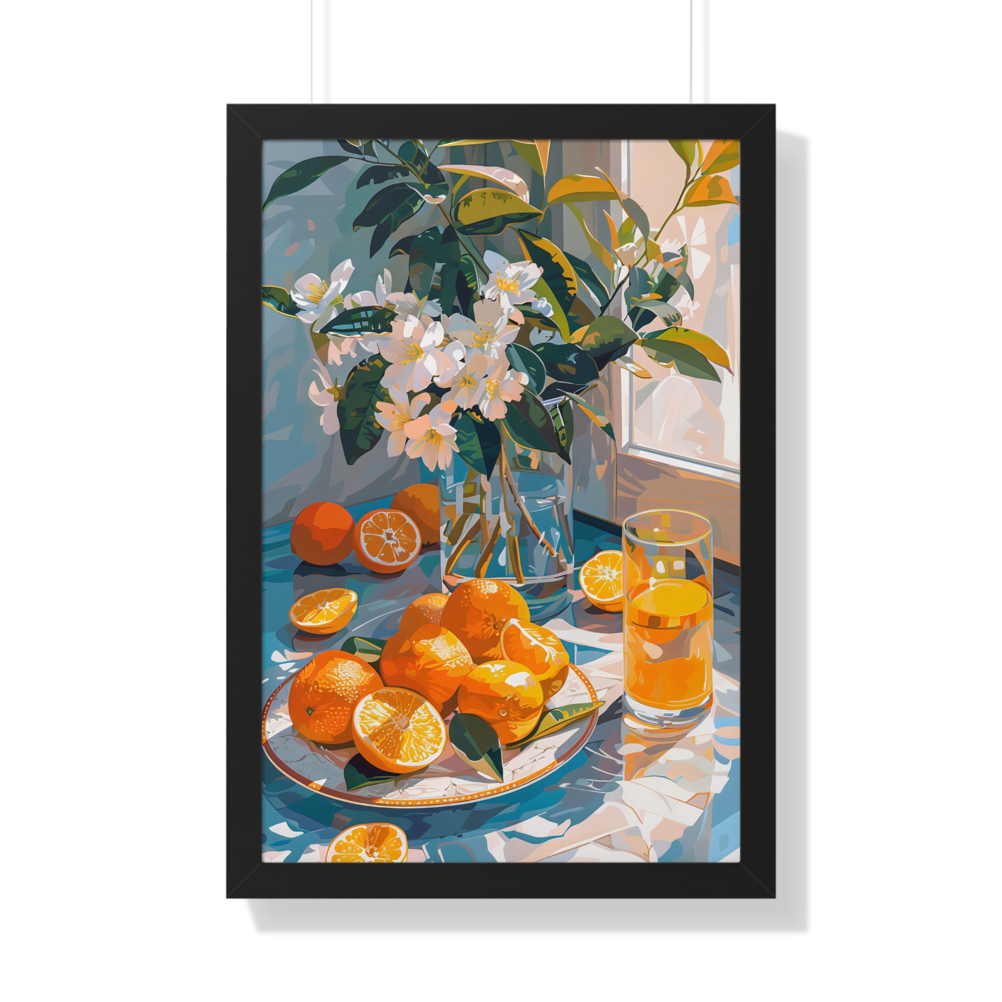 Framed Paper Print - Citrus Blossom Morning