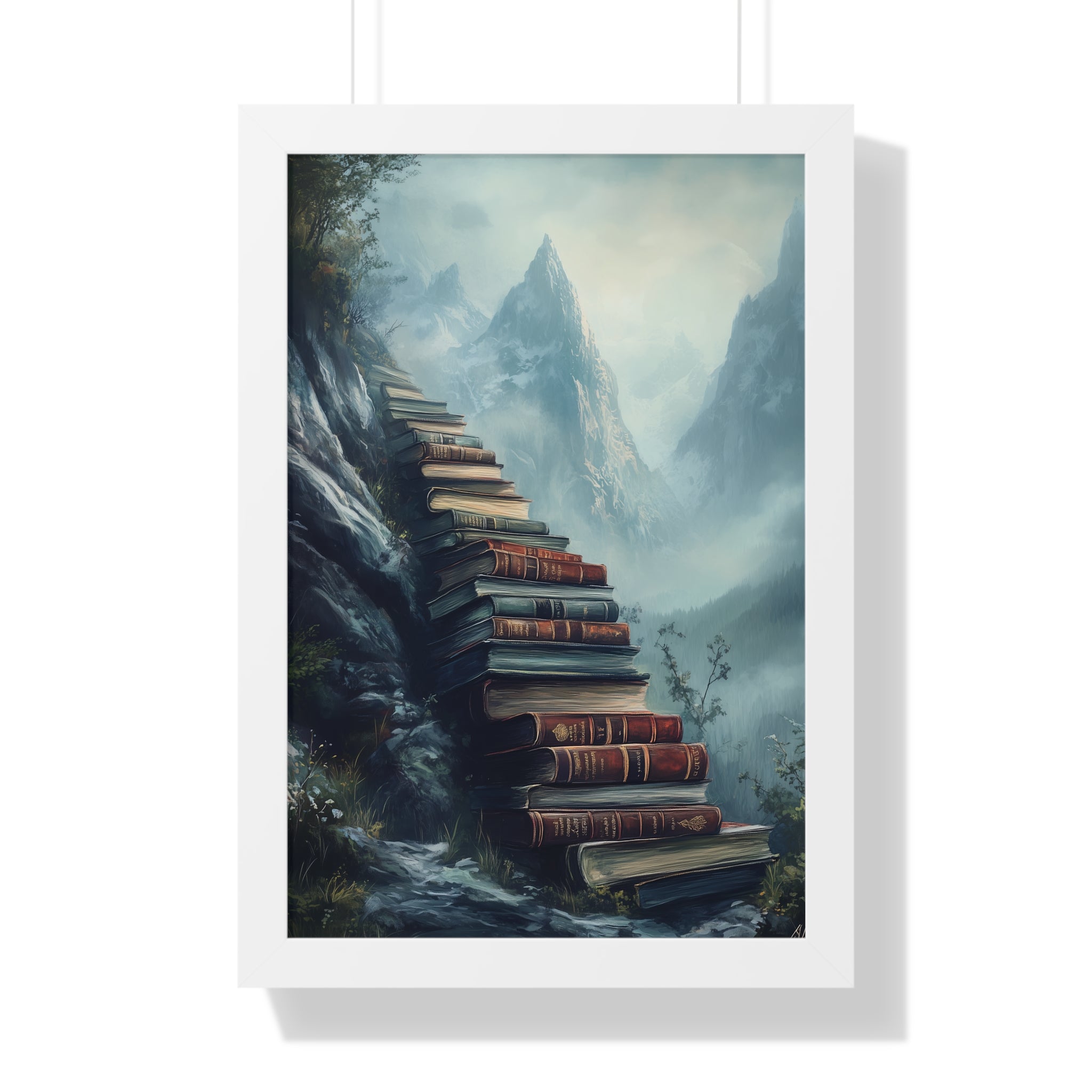 Framed Paper Print - Journey of Knowledge