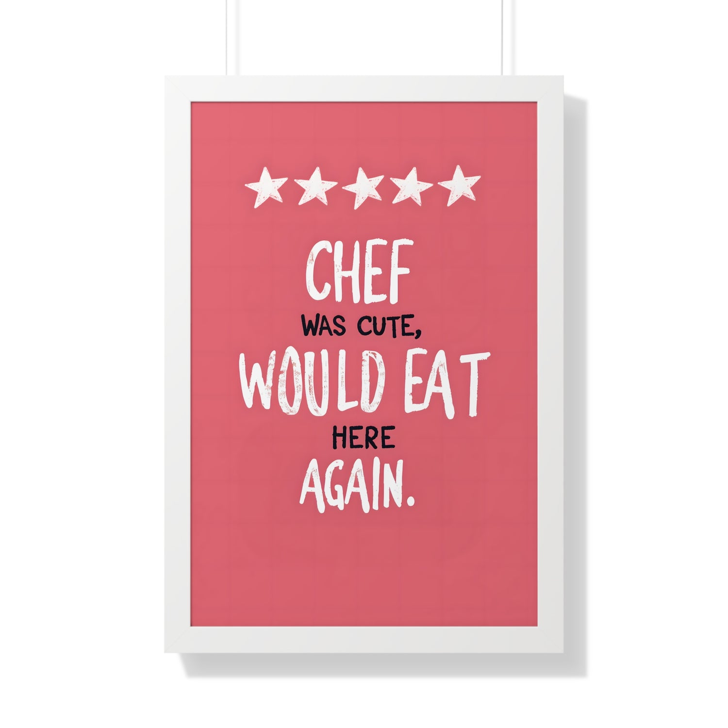 Framed Paper Print - Chef’s Charm