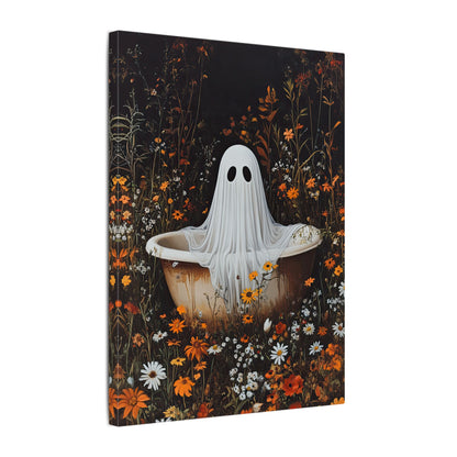 .75" Matte Canvas - Wildflower Bathtub Ghost