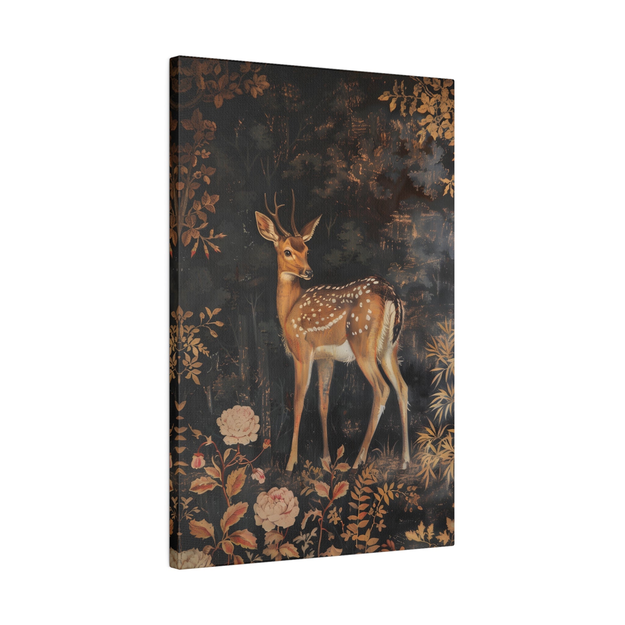 .75&quot; Matte Canvas - Enchanted Forest Doe