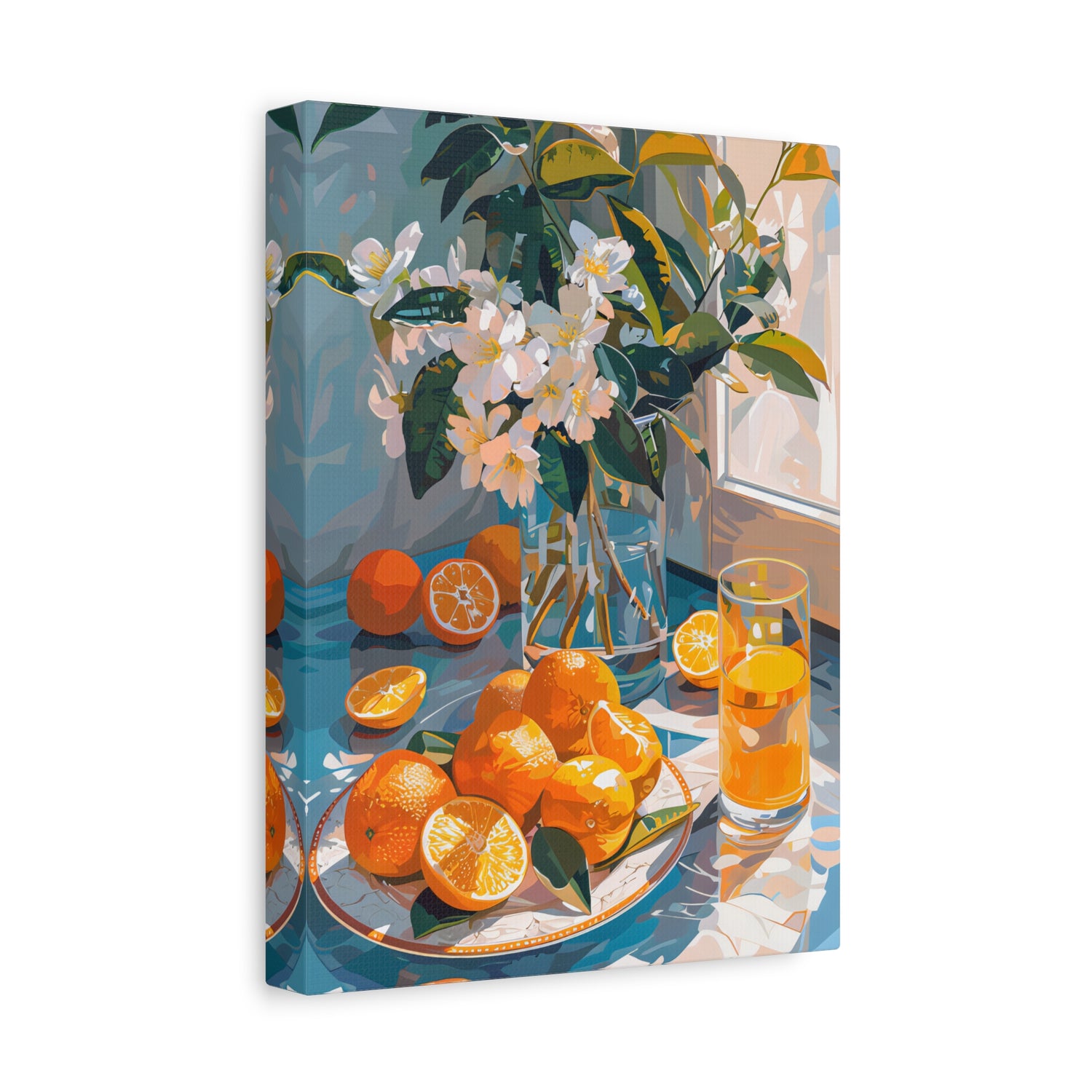 1.25" Matte Canvas - Citrus Blossom Morning