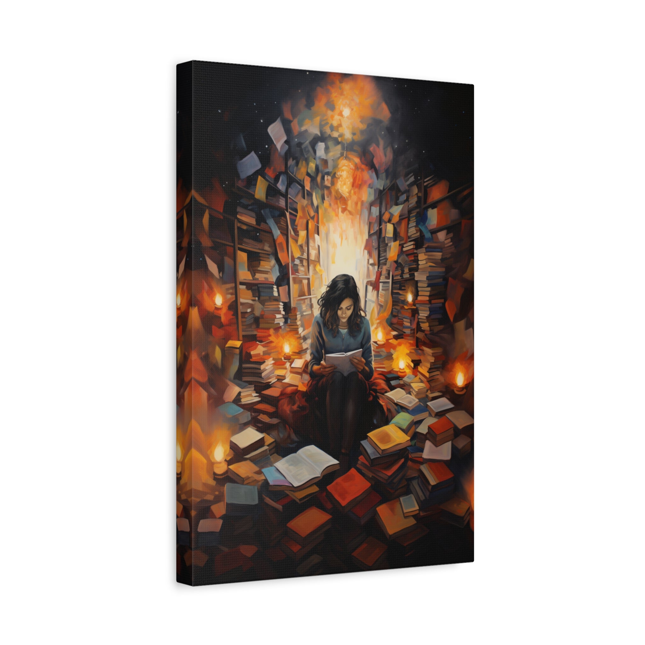 1.25" Matte Canvas - The Sanctuary of Stories