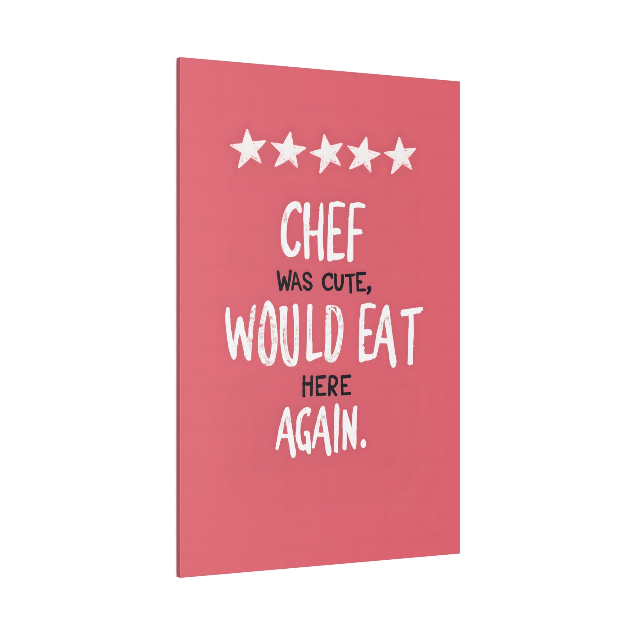 .75&quot; Matte Canvas - Chef’s Charm