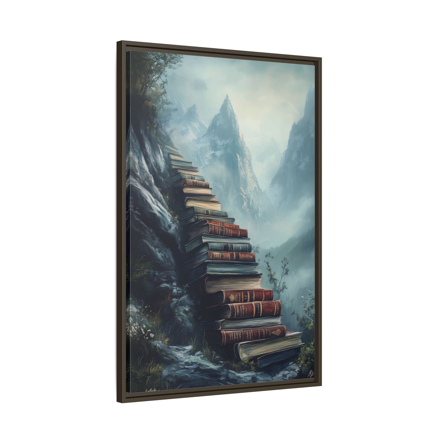 Framed Canvas - Journey of Knowledge