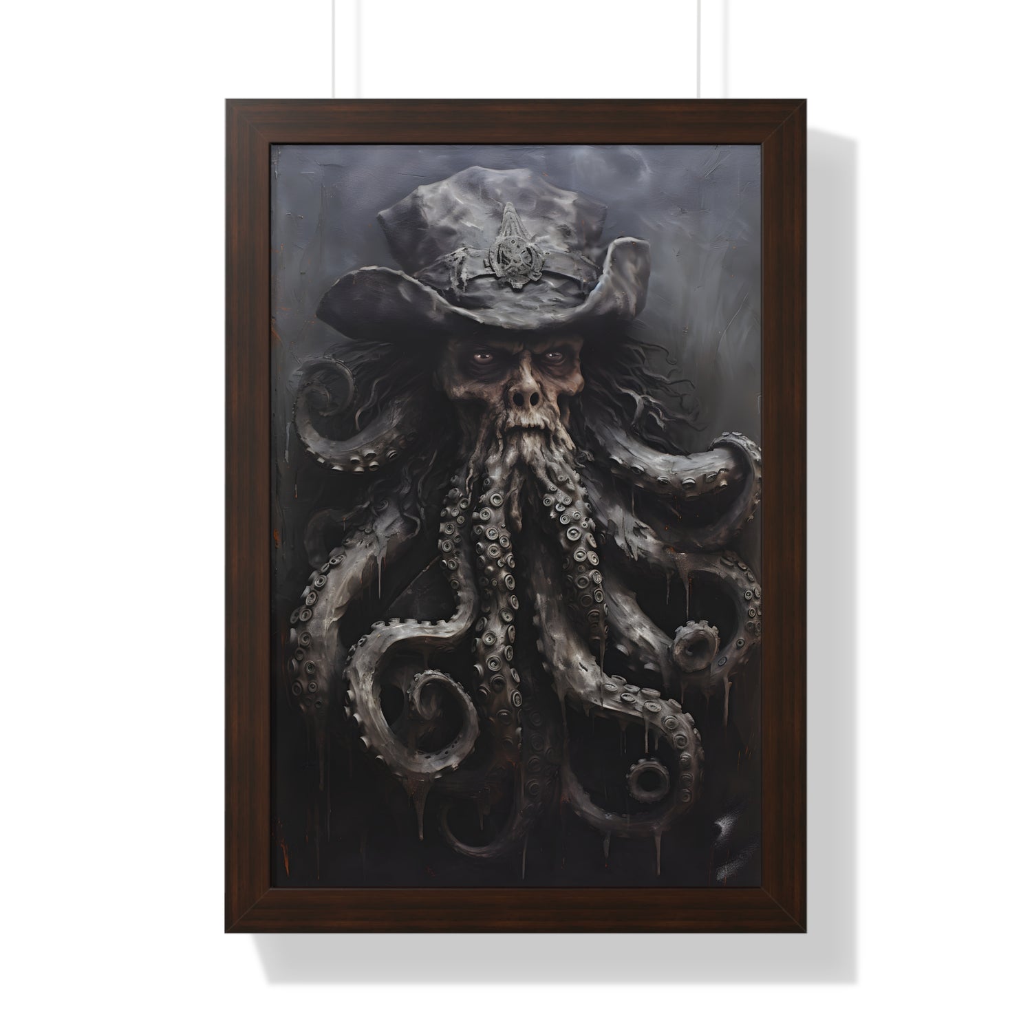 Framed Paper Print - Nautical Horror Legend