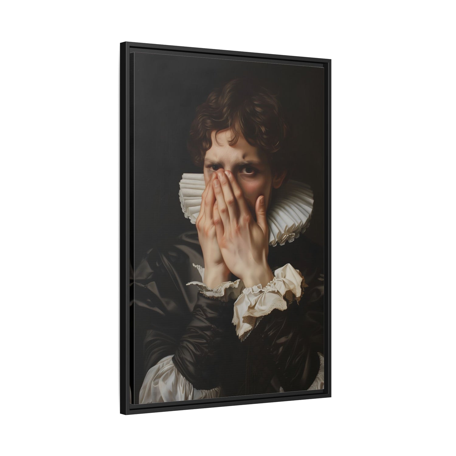 Framed Canvas - The Foul Flush Reaction