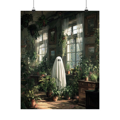 Ghost Among Houseplants