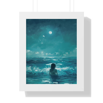 Framed Paper Print - Married to the Sea