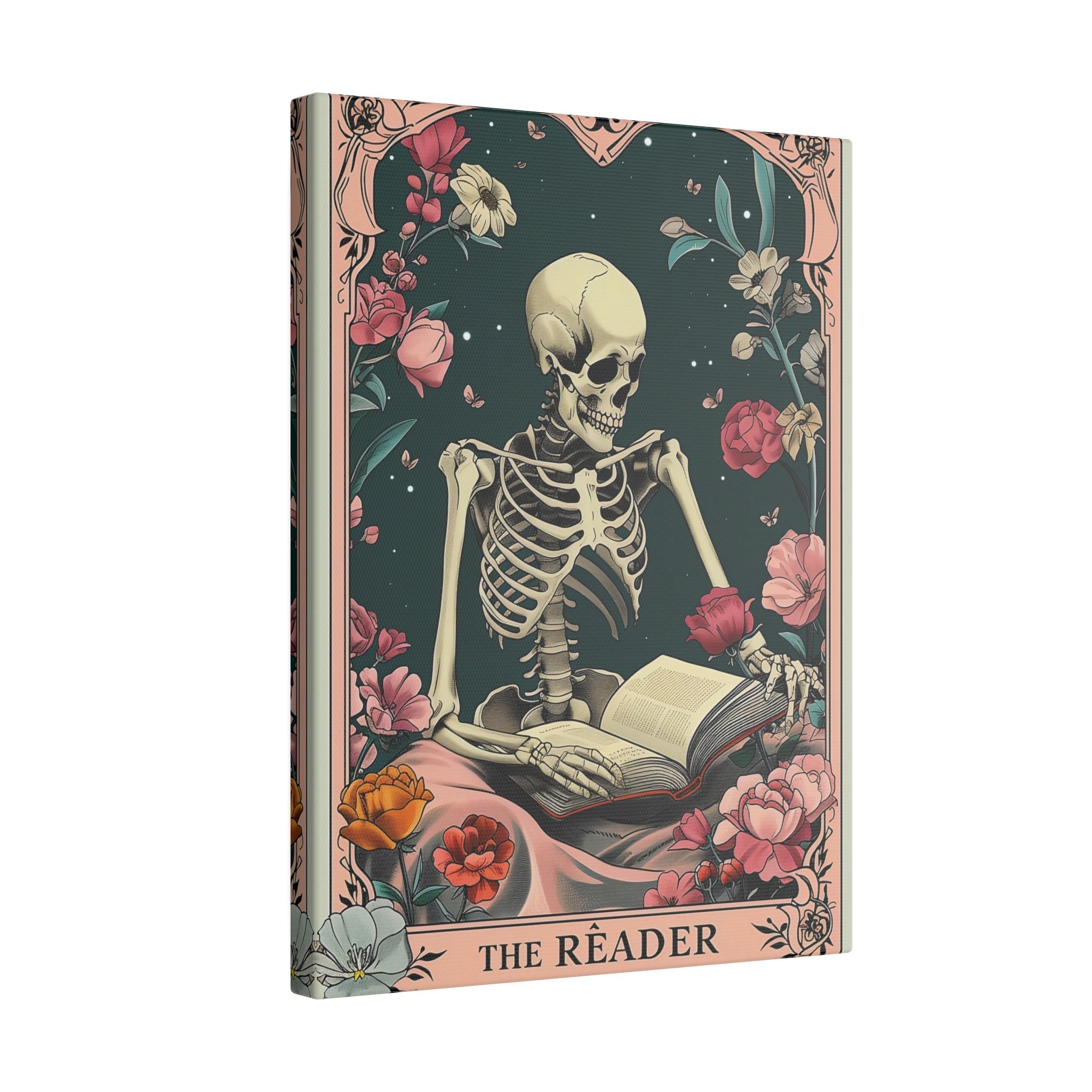 .75" Matte Canvas - The Eternal Reader