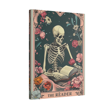 .75" Matte Canvas - The Eternal Reader