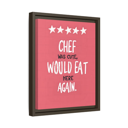 Framed Canvas - Chef’s Charm