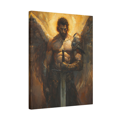 .75&quot; Matte Canvas - Celestial Warrior&