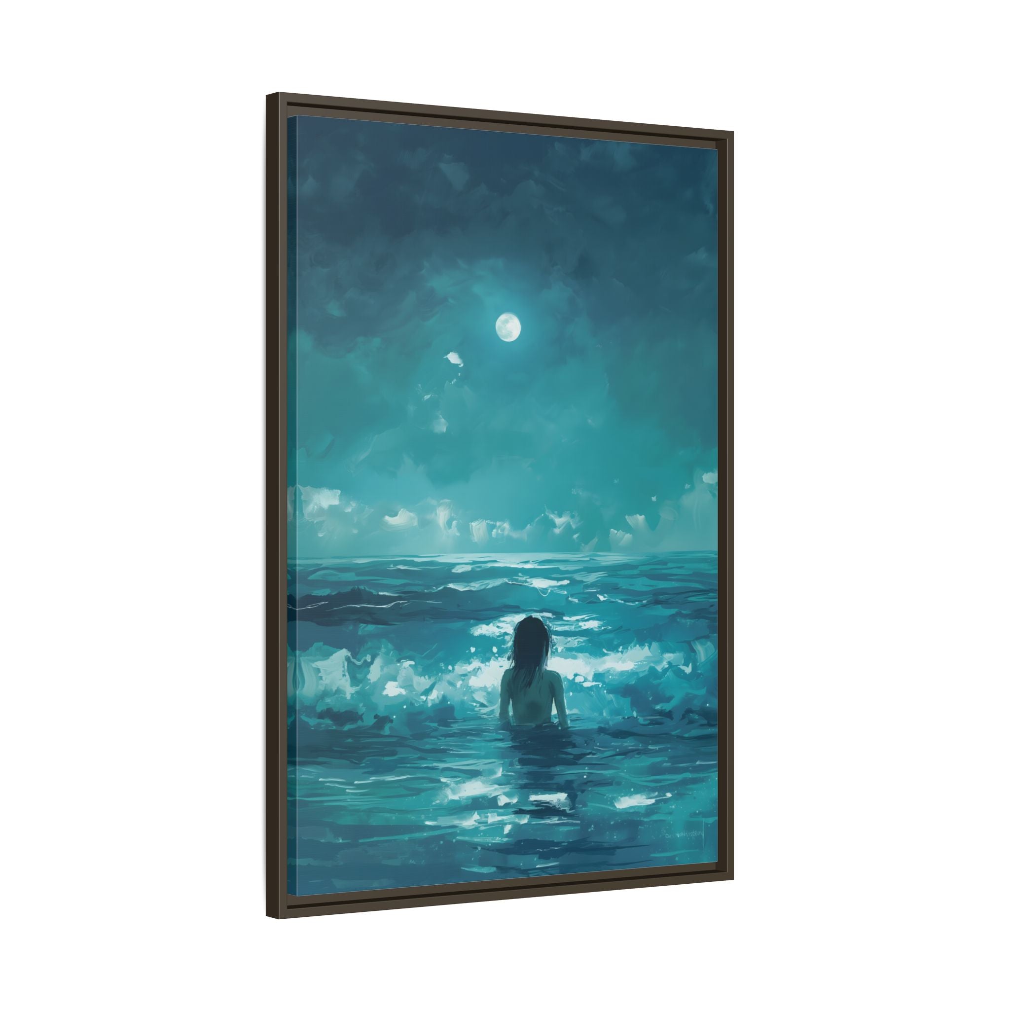 Framed Canvas - Married to the Sea