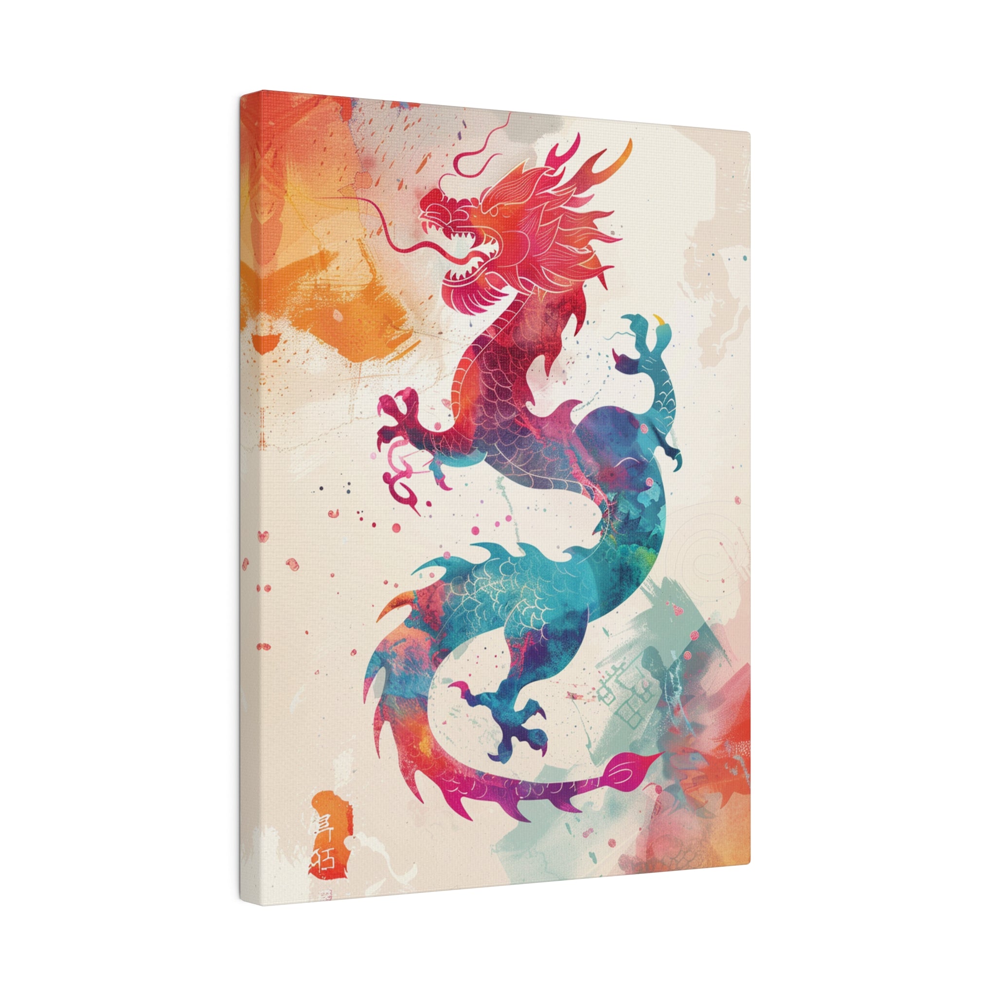 .75&quot; Matte Canvas - Dragon&