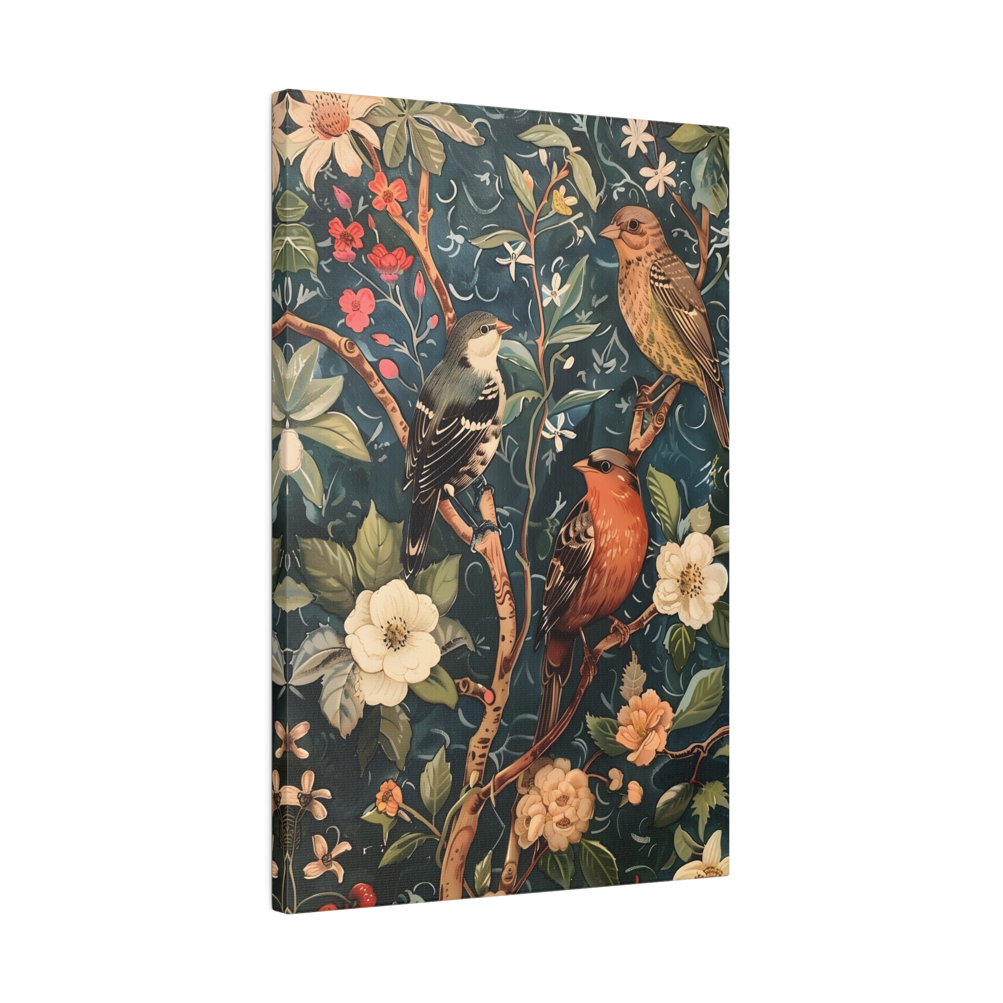 .75" Matte Canvas - Robin and Sparrow Symphony