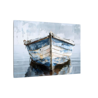 .75" Matte Canvas - Weathered Harbor Boat