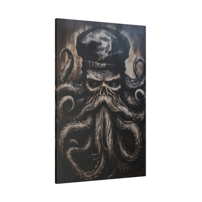 .75&quot; Matte Canvas - Kraken Captain&