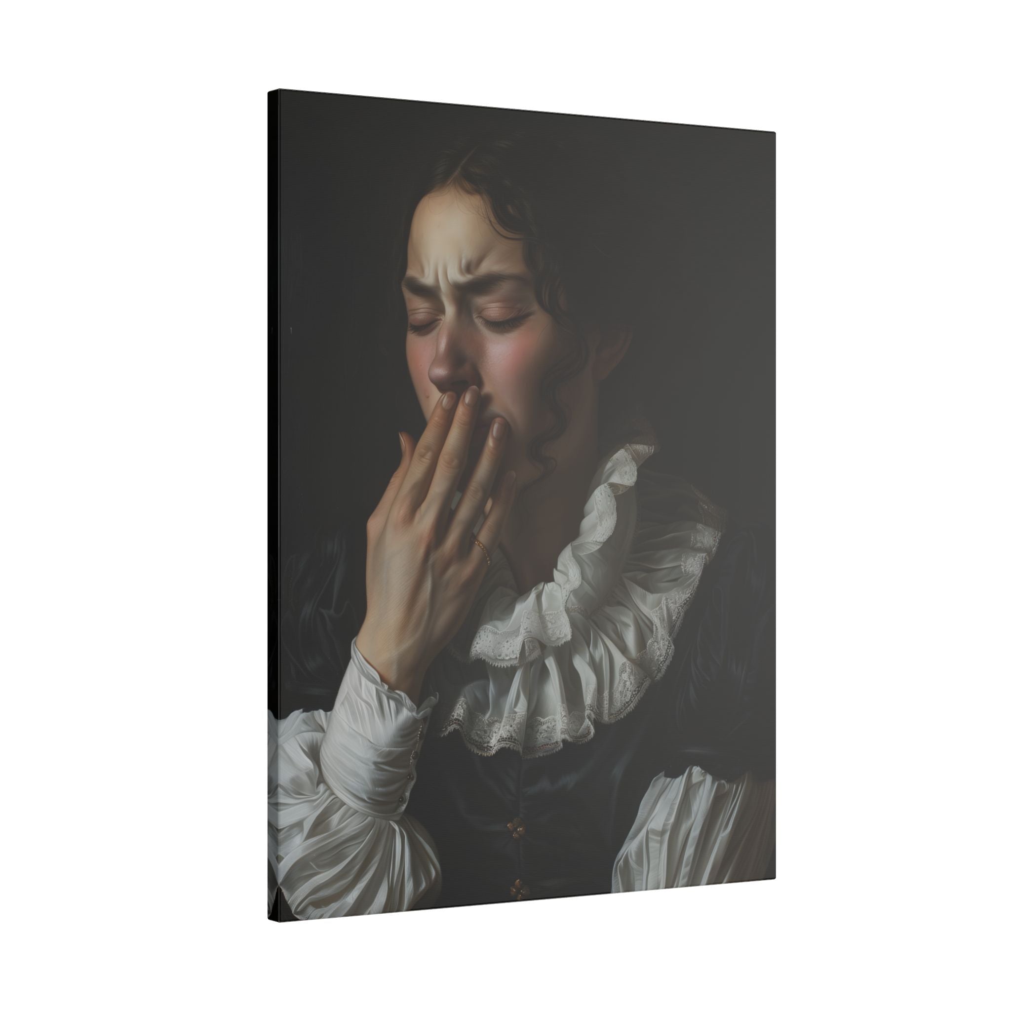 .75" Matte Canvas - Oh No, It Hit Me