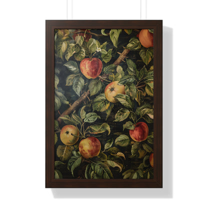 Framed Paper Print - Orchard Harvest Apples