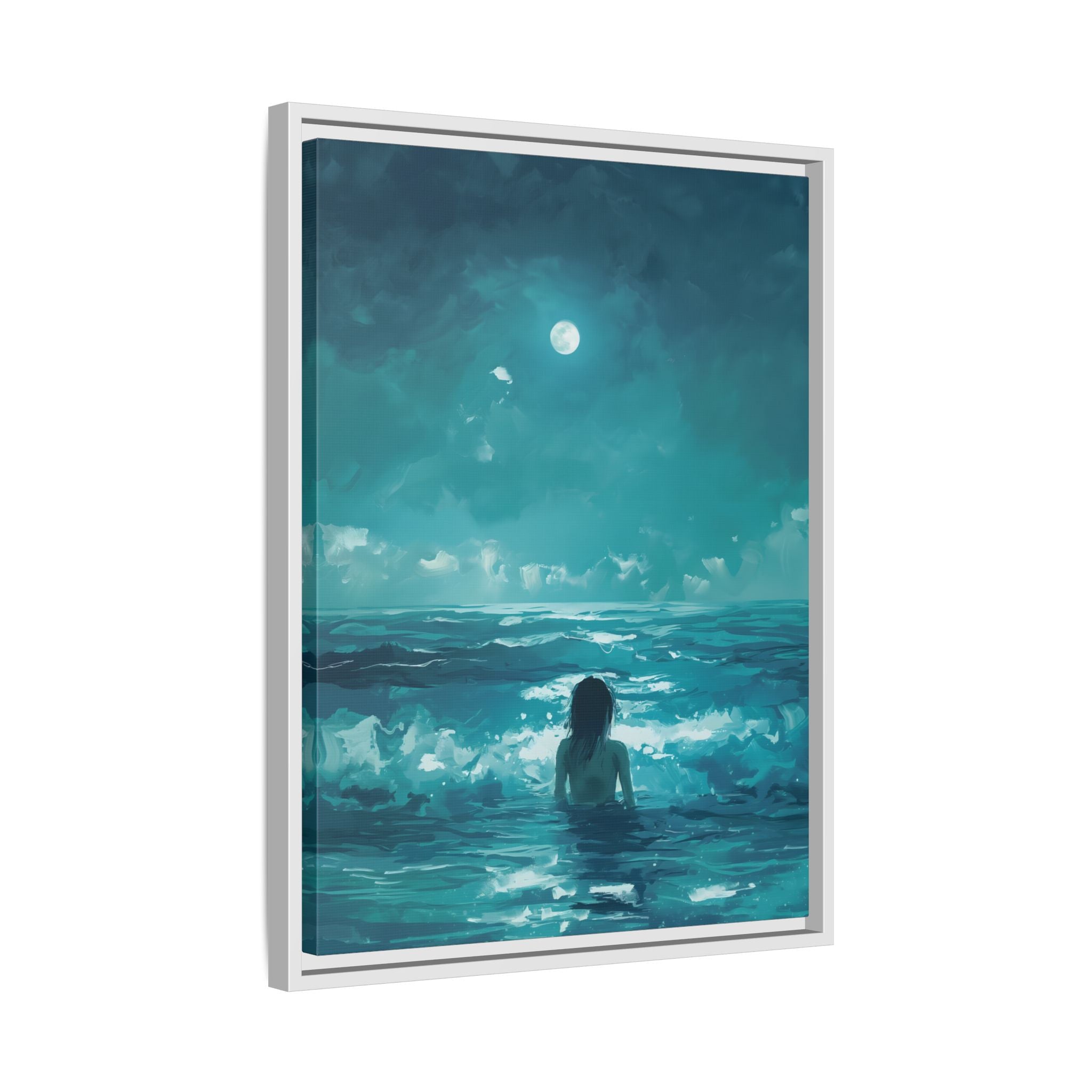 Framed Canvas - Married to the Sea